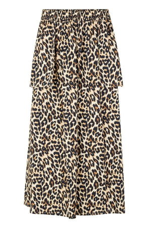 AKANE MAXI SKIRT LEOPARD PRINT