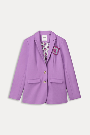 BLAZER PIQUE PURPLE