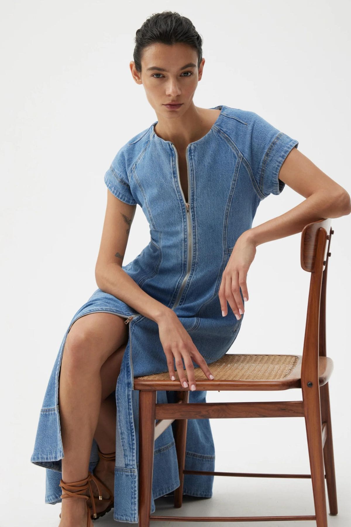 Lightweight denim dress hotsell