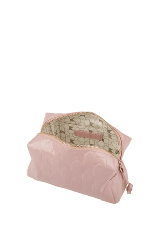 MONOGRAM COSMETIC BAG PINK