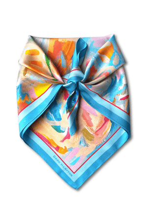 THE FINN PETITE SILK SCARF