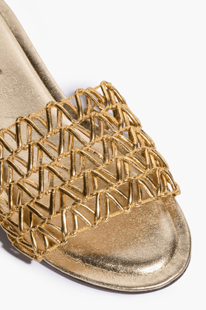 MARCELLA GOLD METALLIC