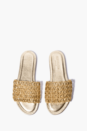 MARCELLA GOLD METALLIC