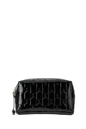 MONOGRAM COSMETIC BAG BLACK