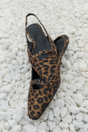 PAULINA LEOPARD SUEDE