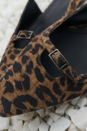 PAULINA LEOPARD SUEDE