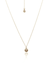 PETITE PERLE NECKLACE PEARL/GOLD