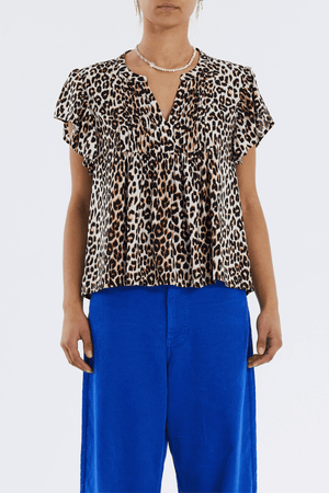 ISABEL TOP LEOPARD