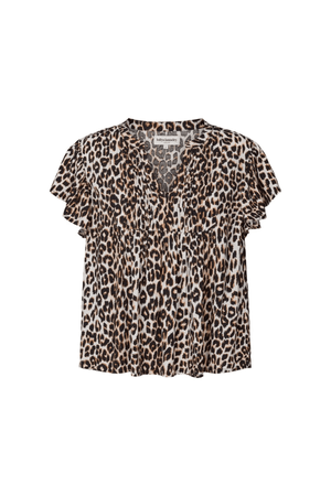 ISABEL TOP LEOPARD