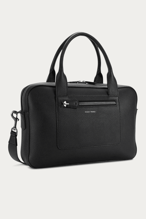 ZORRO BRIEFCASE BLACK W GUNMETAL